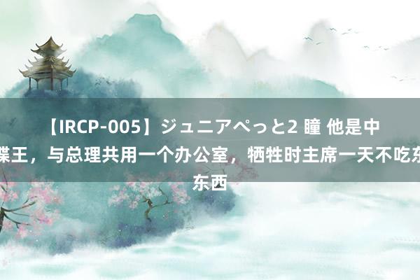 【IRCP-005】ジュニアぺっと2 瞳 他是中共谍王，与总理共用一个办公室，牺牲时主席一天不吃东西