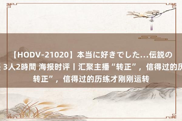 【HODV-21020】本当に好きでした…伝説の清純派AV女優 3人2時間 海报时评丨汇聚主播“转正”，信得过的历练才刚刚运转