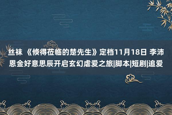 丝袜 《倏得莅临的楚先生》定档11月18日 李沛恩金好意思辰开启玄幻虐爱之旅|脚本|短剧|追爱